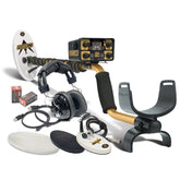 Gold Bug 2 Metal Detector Combo 2 (coil covers, 9V battery, USB cable, headphones, armstrap)